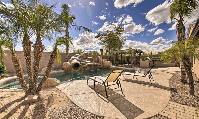 Parkwood Ranch House | Game Room & Pool w/Slide: Mesa Oasis!
