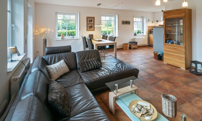 Dornumergrode House | Gepflegtes Reihenendhaus Leuchtturm mit Garten