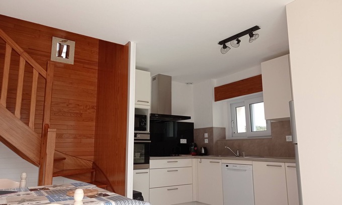 Locmaria-Plouzane House | Gîte - 4 pers Beaches 5 minutes from the beach - 3* French property