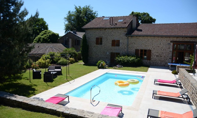 Saint-Sylvestre Cottage | Gite, large capacity, services, pool, Jacuzzi, sauna, relaxation, activities