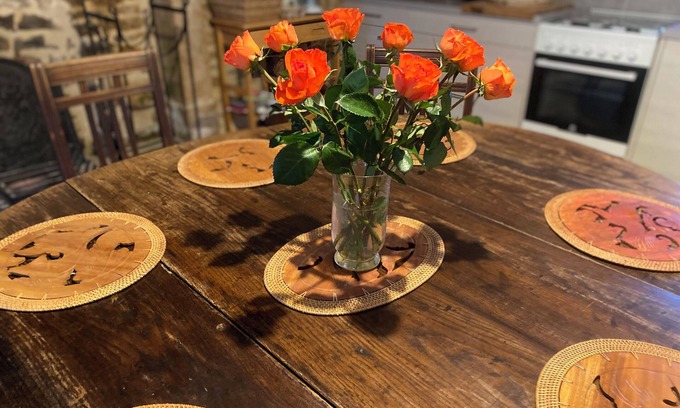 Vindefontaine House | Gite Le Cygne. Recently converted dependance in quiet village