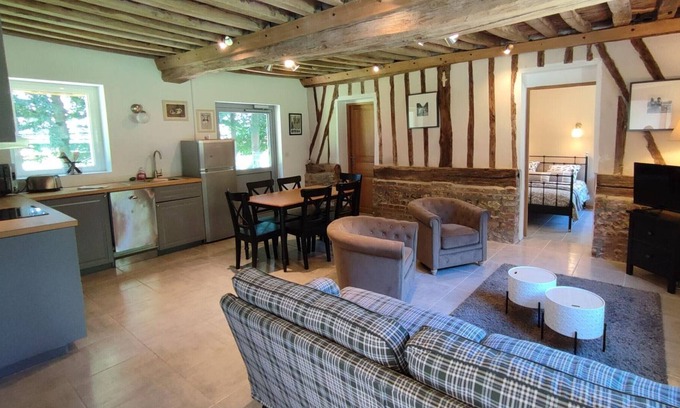 Saint-Francois-en-Terre-de-Caux House | Gite Rouville, 3 bedrooms, 6 persons