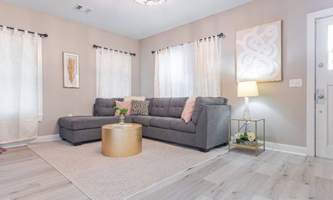 Bryan House | Glamorous Renovated Home in Historic Bryan