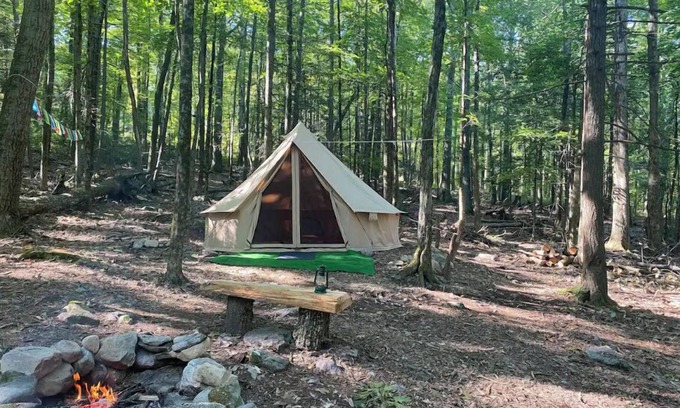 Kerhonkson House | Glamping Tent & Campsite by Minnewaska State Park