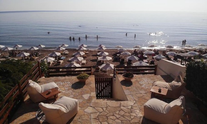 Agios Gordios House | Glorious Sunset & Sea View Studio Mariastella 5