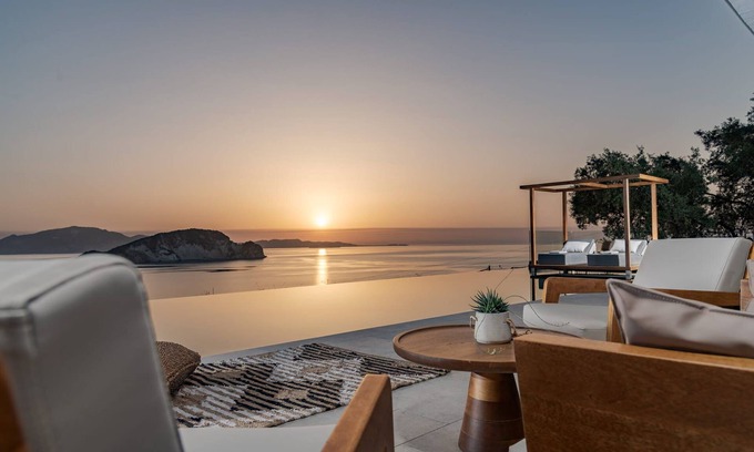 Marathias Villa | Glorious Zakynthos Villa | Villa Gandalf | 4 Bedrooms | Breathtaking Sea Views.