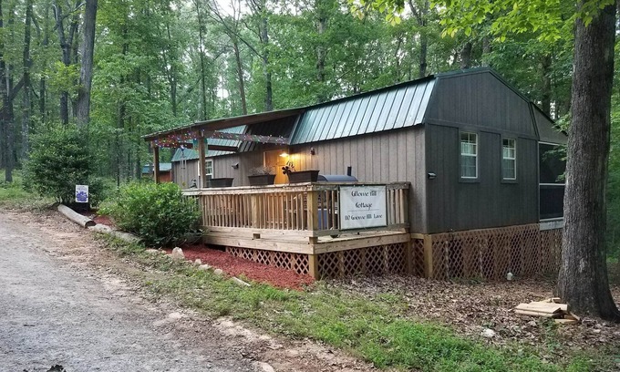 Cleveland Cottage | Gnome Hill Cottage - A Rustic Pet-Friendly Cottage In The Woods