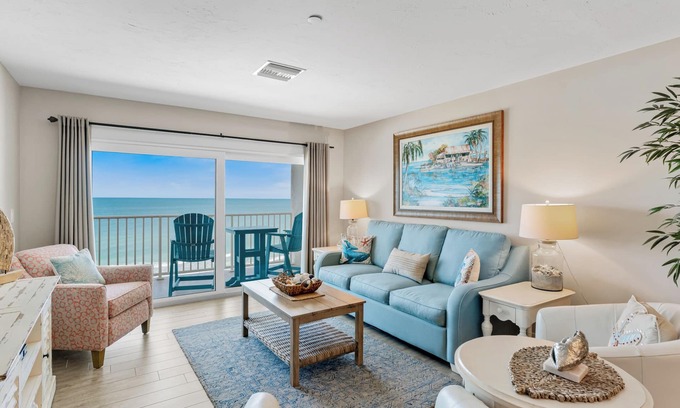 Indian Shores Apartment | Going Coastal Condo with Stunning Gulf View!