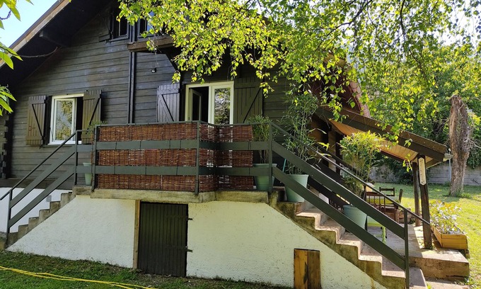Goncelin Ski Chalet | Goncelin: The chalet of Goncelin (50m2) mountain view