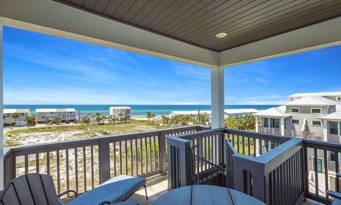 Inlet Beach House | Good Day Getaway— gulf-views w/private pool, minutes walk to beach, Bikes