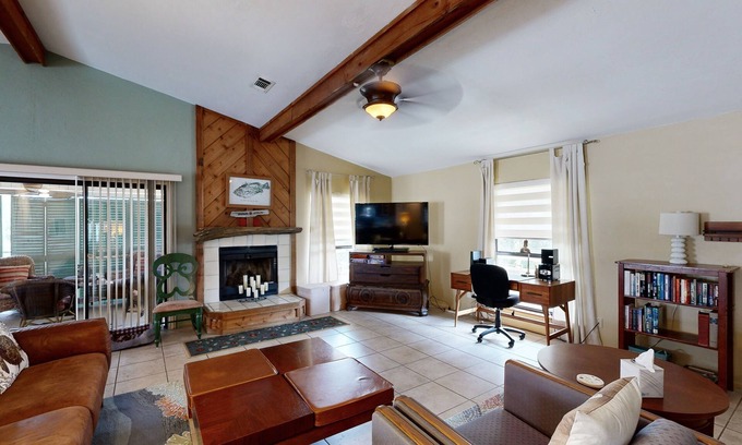 Cape San Blas House | Gorgeous coastal home with shared pool and easy beach access