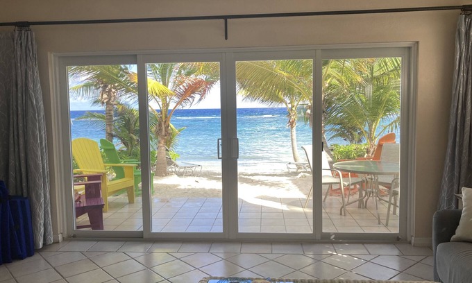 North Side Villa | Gorgeous Detached Sandy Beachfront Villa at Azure Breeze Villas.