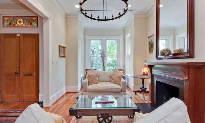 Stanton Park House | Gorgeous Master Suite in Shared Cap. Hill Historic Row Home, Steps to Capitol