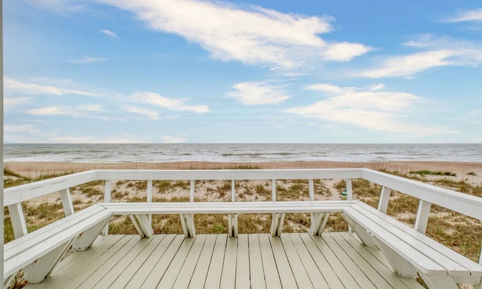Ocean Cay House | Gorgeous Oceanfront Oasis steps from the ocean on Airbnb
