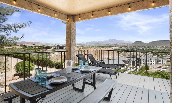 St. George Condo | Gorgeous Views & Fun for the Entire Family!