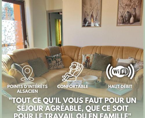 Schweighouse-sur-Moder Apartment | Grand appartement au cœur de la région alsacienne
