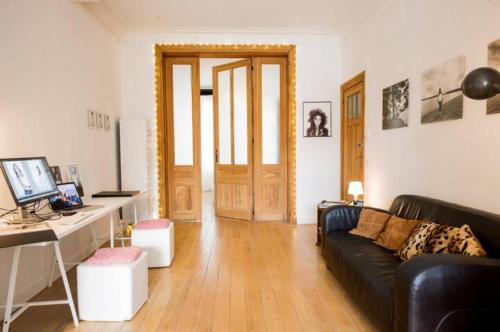 Sint-Gillis Apartment | Grand appartement d'artiste cosy et proche de tout