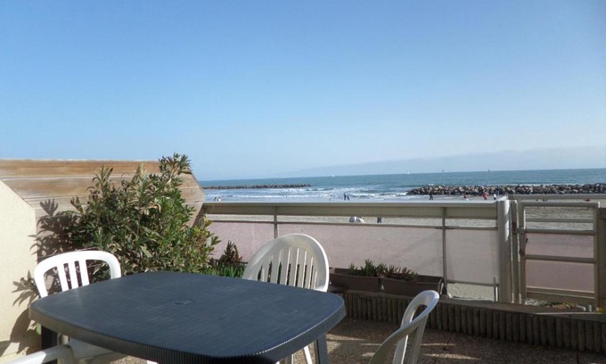 Carnon-Plage Apartment | Grand studio cabine accès plage parking privé - FR-1-715-16