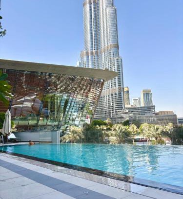Downtown Dubai Apartment | Grande Signature Suite - 2BR Panoramic Burj Khalifa and Fountain View