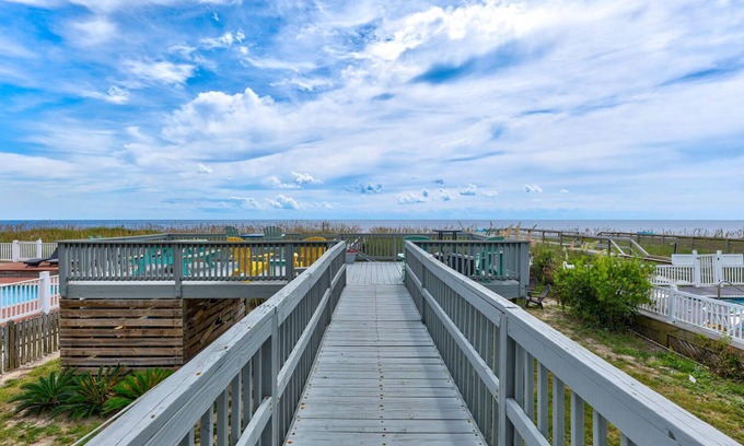 Carolina Beach House | Granny's Place - Oceanfront Home with Private beach access & Large Decks