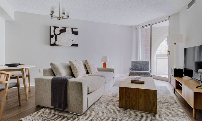 Connecticut Ave - K Street Apartment | Great Foggy Bottom 1BR w/Gym, nr Restaurants & Bars, by Blueground