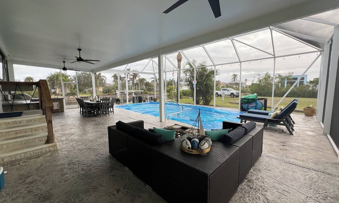 Charlotte Park House | Great place in Punta Gorda.canal home.pool