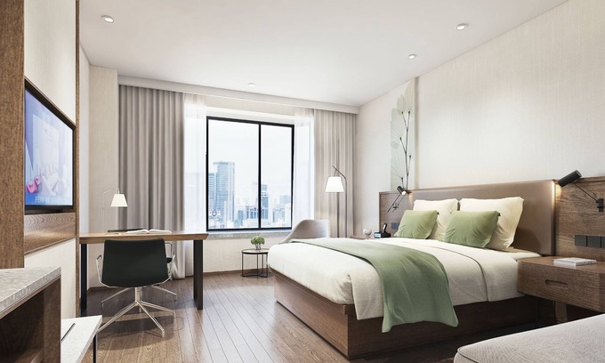 Minhang Hotel | GreenTree Inn Shanghai Minxing Beiqiao Station Express Hotel