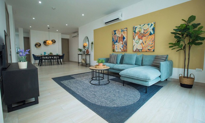 Guayaquil Apartment | Guayaquil- Las Peñas, LA ROSA DEL RÍO Apt LUX River View and Tourist Placen