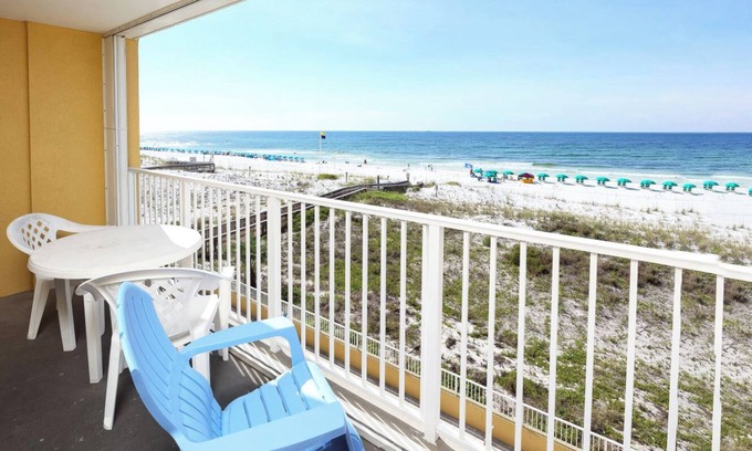 Fort Walton Beach Condo | Gulf Dunes 306 Amazing Direct Ocean View, 3rd Floor Beach Condo, Tennis, Free Beach Service