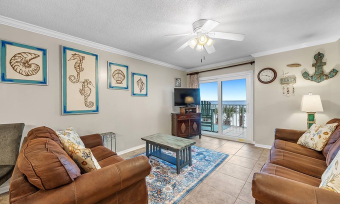 Gulf Shores Condo | Gulf Front 2BR/2BA Ocean House II Unit 2303 on 3rd Floor