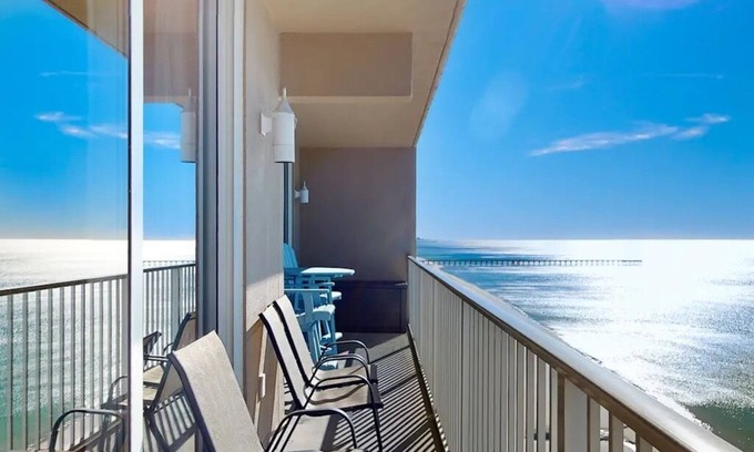 Panama City Beach Condo | Gulf View Luxury 1412- Sleeps 6- Gulf Views