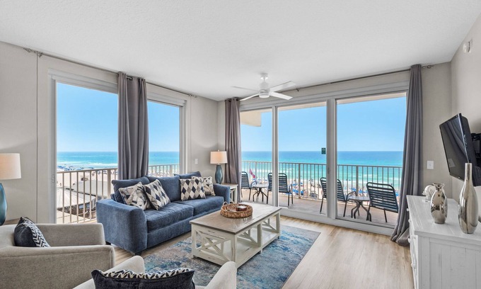 Long Beach Condo | ⭐Gulf Views-3BR Shores of Panama 431⭐