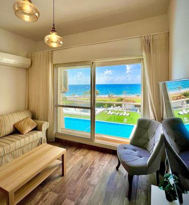 Nahariya Apartment | GW212 Gugel Waves Amazing Seaview Pool Apartments