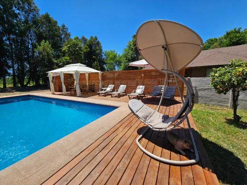 O'Higgins Region House | habitaciones con piscina en tinguiririca san fernando