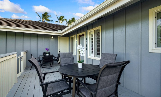 Poipu Cottage | Hale Loke Cottage, 2 Masters, A/C, Use Of Resort Pool & Spa. Steps To Beaches