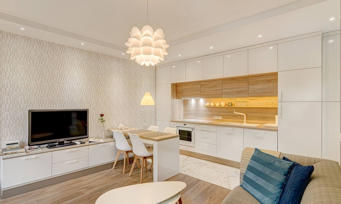 Vilnius city municipality Apartment | Happy InnSide in central. Self check-in + free parking
