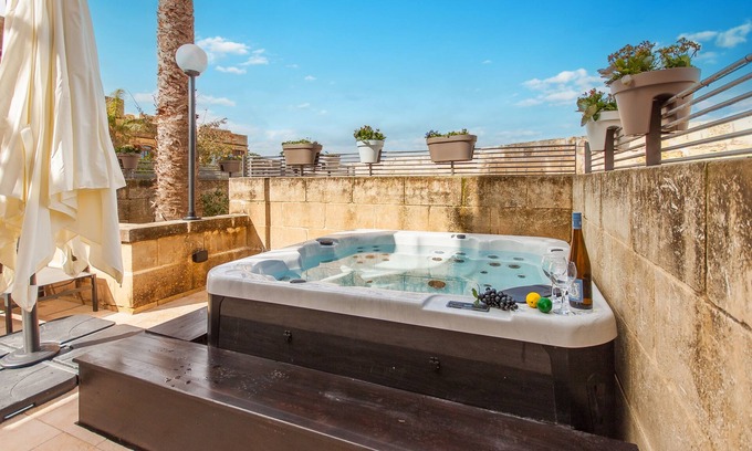 Ghajnsielem House | Harbour Views Gozitan Villa + Shared Pool, Mġarr Gozo, Malta