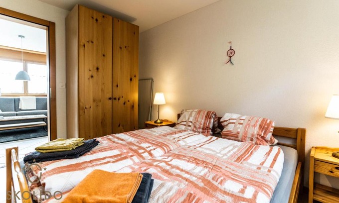 Riederalp Apartment | Haus Lotus, Riederalp Moosfluhbahn