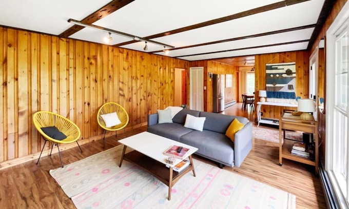 Kerhonkson House | Haven Retreat in Catskills w Hot Tub & Bar Hall