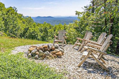 Lake Lure House | Hawk's View Log Cabin