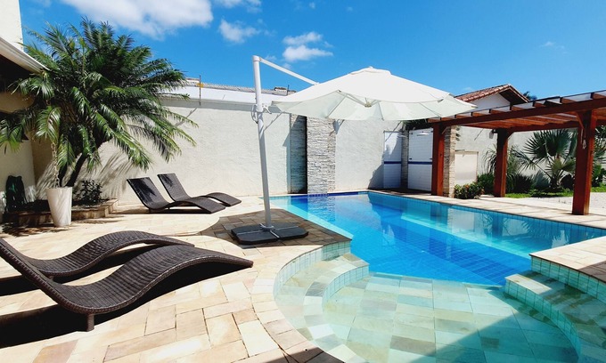 Praia dos Sonhos House | Heated Pool, High standard, 6 suites, Gourmet Balcony