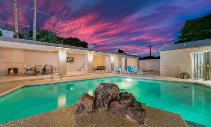 Mitman House | Heated Pool & Hot Tub/4 BR 3+ BA/Central
