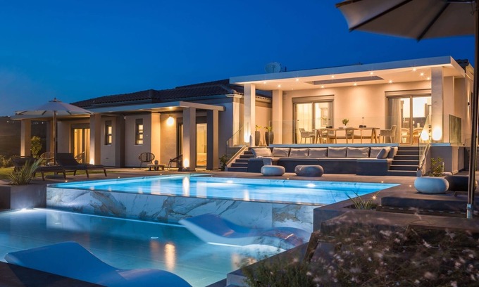 Svoronata Villa | Helios Luxury Villa - Three Bedroom Villa, Sleeps 8