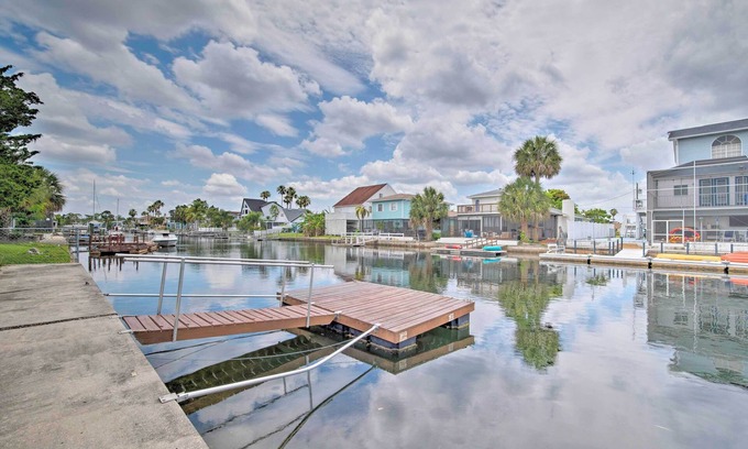 Spring Hill Cottage | Hernando Beach Home w/Pool & Canal Access!