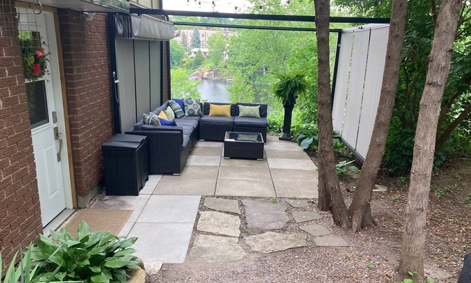Almonte Apartment | Heron's Nest on the Mississippi -Couple's Getaway