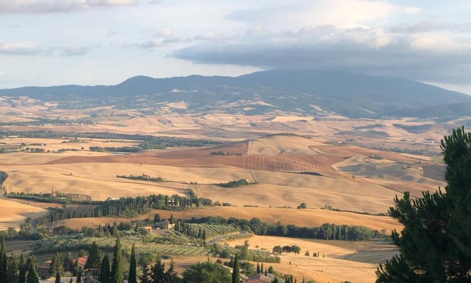 Monticello Amiata Cottage | Hideaway mit Blick auf Val D'orcia