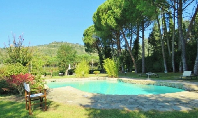 Cortona Apartment | Historic Apartment 2 Bedroom 2 Bathroom near Cortona Tuscany with pool & grounds