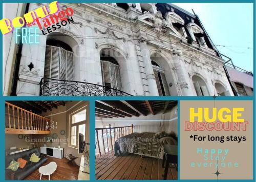 San Telmo Apartment | Historic San Telmo Cozy spacious apt large groups and families for your Perfect Stay, ATENCIÓN PRECIO DE RESERVA EN DOLARES O PESOS DOLAR BLUE