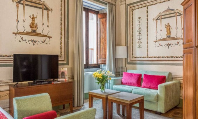 Soriano nel Cimino Apartment | Historic Studio | 17th Century Resort | Sleeps 2