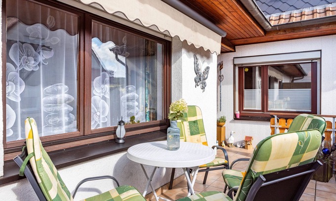 Hessisch Lichtenau Apartment | Holiday Apartment 'Energie und Balance' with Private Terrace, Balcony and Wi-Fi